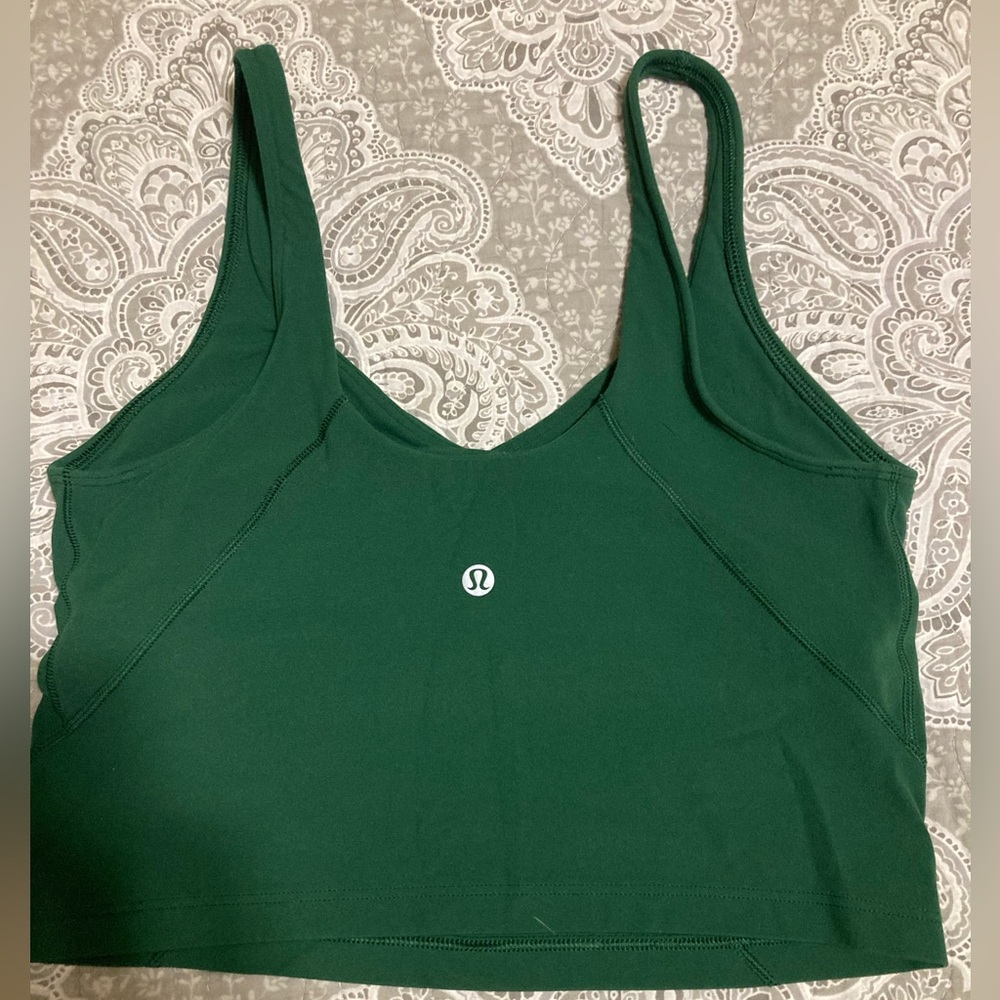 Lululemon Align Tank Size 8 Rainforest Green